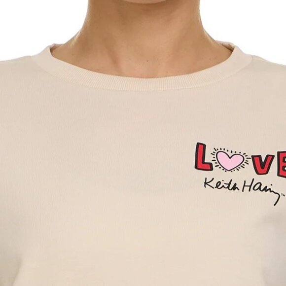 Keith Haring Womens Pajamas, Lounge Set, Crewneck NEW - Picture 4 of 5